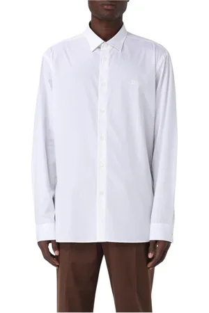 Burberry Hombre, Camisas, Blanco, Talla: L