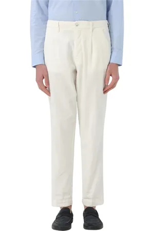 RE-HASH Hombre, Pantalones, Blanco, Talla: W31