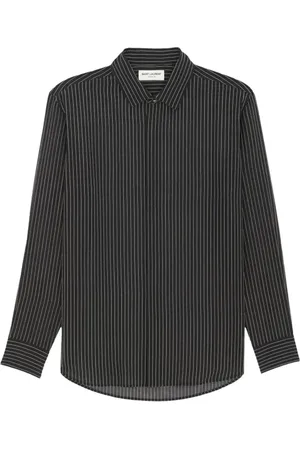Saint Laurent Hombre, Camisas, Negro, Talla: M