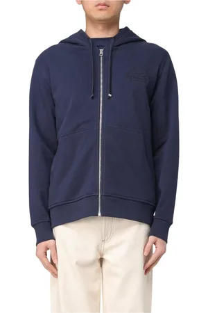Etro Hombre, Sudaderas, Azul, Talla: L