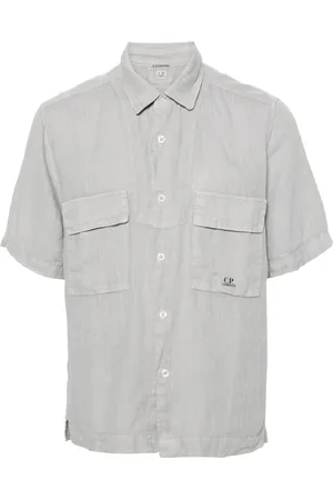 C.P. Company Hombre, Camisas, Gris, Talla: S