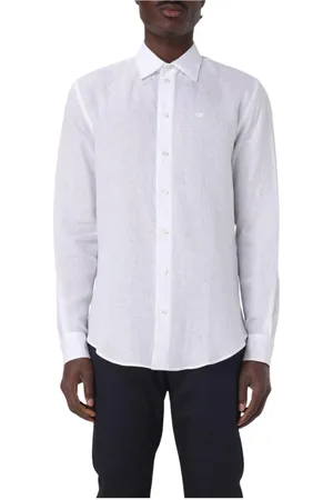 Emporio Armani Hombre, Camisas, Blanco, Talla: 2XL