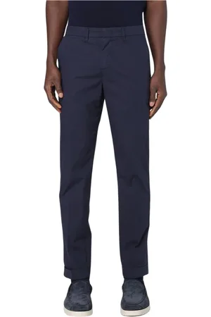 FAY Hombre, Pantalones, Azul, Talla: W31