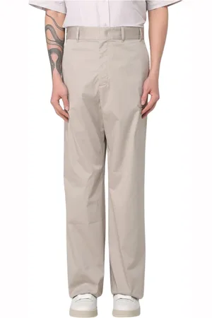 Fendi Hombre, Pantalones, Gris, Talla: L
