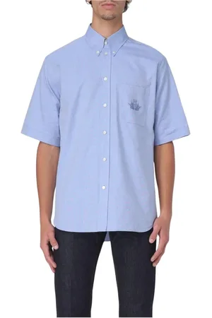 Fendi Hombre, Camisas, Azul, Talla: M