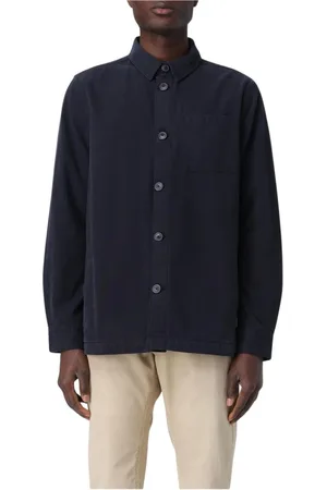 Barbour Hombre, Camisas, Azul, Talla: S