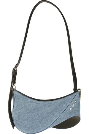 MUGLER Mujer, Bolsos, Azul, Talla: ONE Size