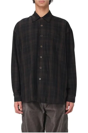 OUR LEGACY Hombre, Camisas, Negro, Talla: L