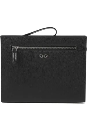 Salvatore Ferragamo Hombre, Bolsos, Negro, Talla: ONE Size