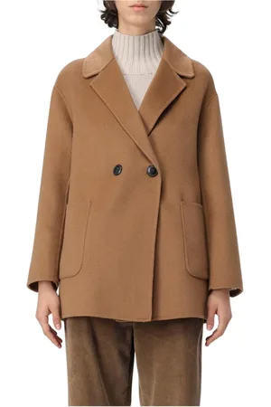 HANITA Mujer, Chaquetas, Marrón, Talla: M