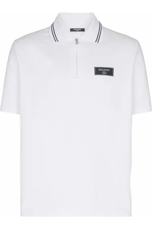 Balmain Hombre, Camisetas, Blanco, Talla: XL