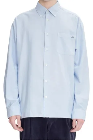 A.P.C. Hombre, Camisas, Azul, Talla: L