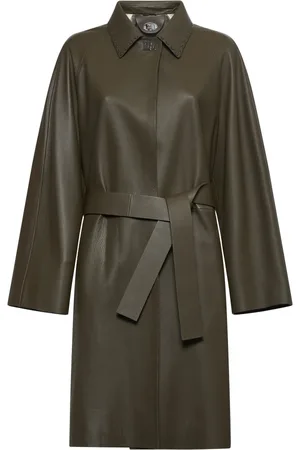 Fendi Mujer, Abrigos, Marrón, Talla: L
