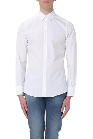 Dolce & Gabbana Hombre, Camisas, Blanco, Talla: L