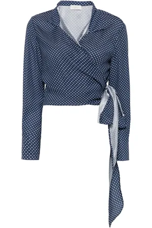 MAZZARELLI Mujer, Blusas y Camisas, Azul, Talla: S