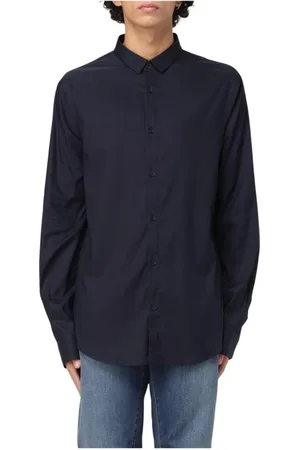 Armani Exchange Hombre, Camisas, Azul, Talla: XS