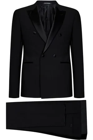 Emporio Armani Hombre, Trajes, Negro, Talla: XL