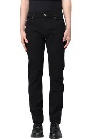 VERSACE Hombre, Vaqueros, Negro, Talla: W32