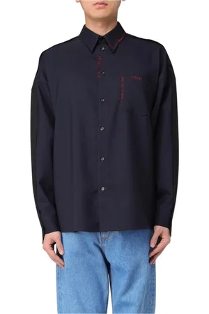 Marni Hombre, Camisas, Azul, Talla: XL