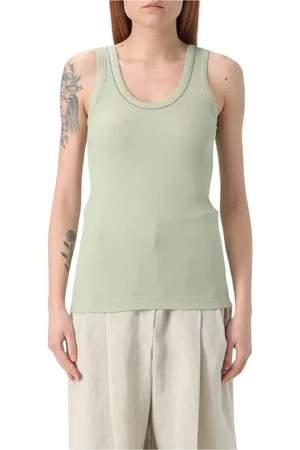 Brunello Cucinelli Mujer, Camisetas, Verde, Talla: 2XL