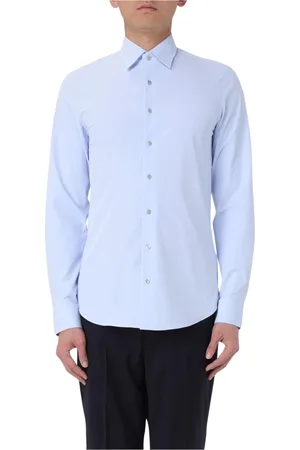 Michael Kors Hombre, Camisas, Azul, Talla: 4XL