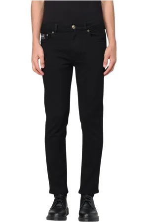 VERSACE Hombre, Vaqueros, Negro, Talla: W32