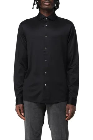 Emporio Armani Hombre, Camisas, Negro, Talla: L