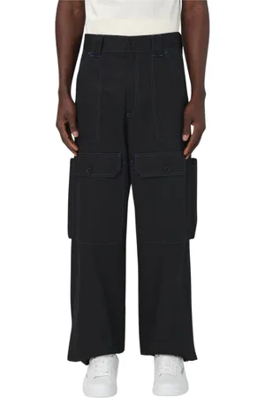 Msgm Hombre, Pantalones, Negro, Talla: S