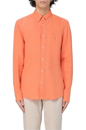 HUGO BOSS Hombre, Camisas, Naranja, Talla: XS