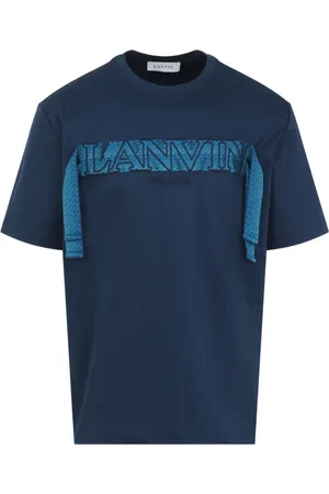 Lanvin Hombre, Camisetas, Azul, Talla: L
