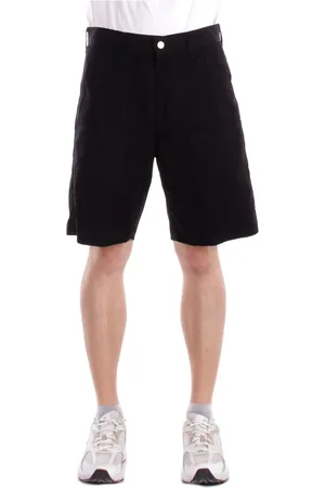 Carhartt Hombre, Pantalones cortos, Negro, Talla: W34