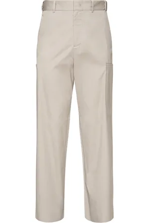 Fendi Hombre, Pantalones, Gris, Talla: M
