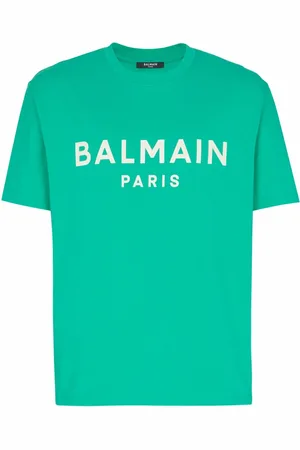 Balmain Hombre, Camisetas, Verde, Talla: 2XS