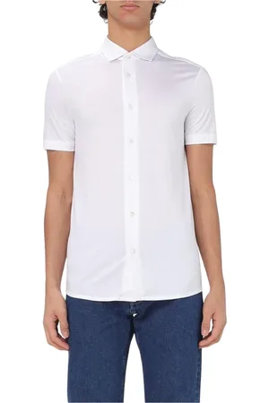 Emporio Armani Hombre, Camisas, Blanco, Talla: S