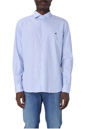BROOKSFIELD Hombre, Camisas, Azul, Talla: XL