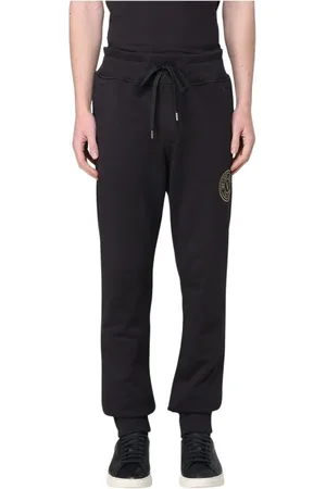 VERSACE Hombre, Pantalones, Negro, Talla: S