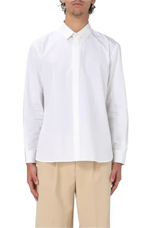 Saint Laurent Hombre, Camisas, Blanco, Talla: 2XS