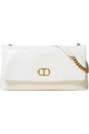 Twin-Set Mujer, Bolsos, Blanco, Talla: ONE Size