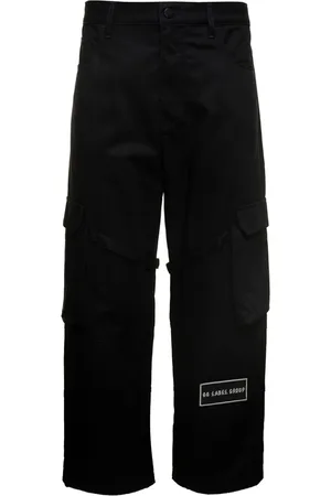 44 Label Group Hombre, Pantalones, Negro, Talla: S