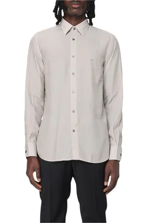 Emporio Armani Hombre, Camisas, Gris, Talla: L