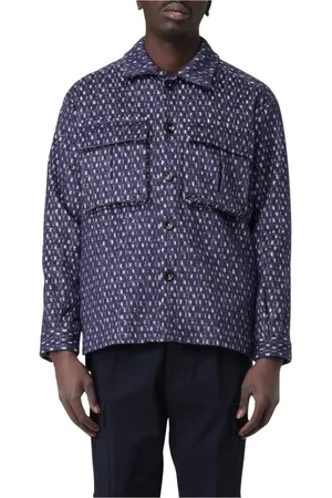 Kiton Hombre, Chaquetas, Azul, Talla: L