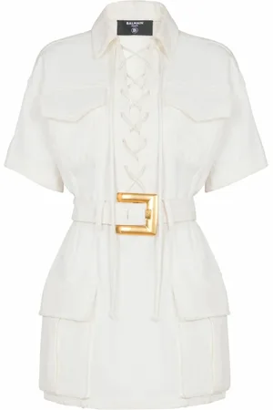Balmain Mujer, Vestidos, Blanco, Talla: XS