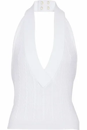 Balmain Mujer, Camisetas, Blanco, Talla: M