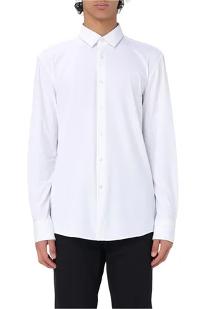 HUGO BOSS Hombre, Camisas, Blanco, Talla: 2XL