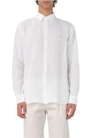 BROOKSFIELD Hombre, Camisas, Blanco, Talla: S