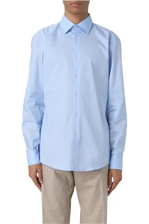HUGO BOSS Hombre, Camisas, Azul, Talla: 2XL