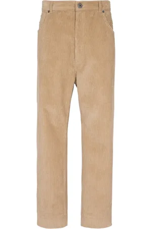 Balmain Hombre, Pantalones, Marrón, Talla: W30