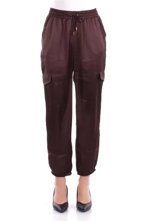Liu Jo Mujer, Pantalones, Marrón, Talla: S