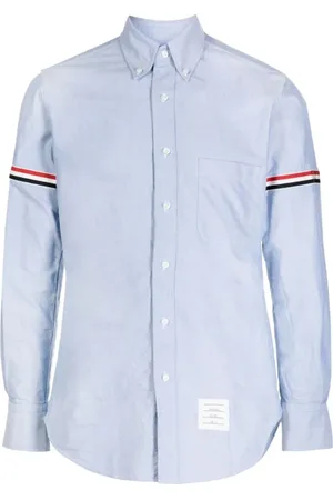 Thom Browne Hombre, Camisas, Azul, Talla: S