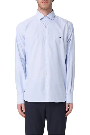 BROOKSFIELD Hombre, Camisas, Azul, Talla: 4XL